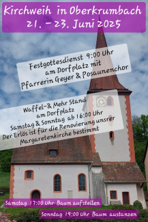 Kirchweih in Oberkrumbach