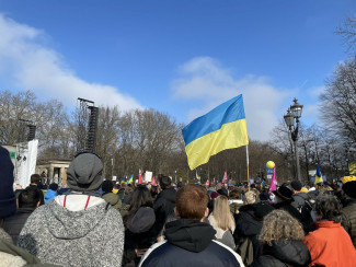 Friedensdemo gegen den Krieg in der Ukraine